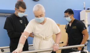 John Curtis in Intensive Medical Rehabilitation