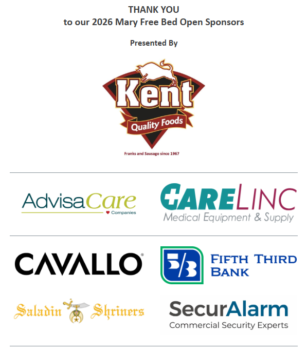 2026 Mary Free Bed Open Sponsors