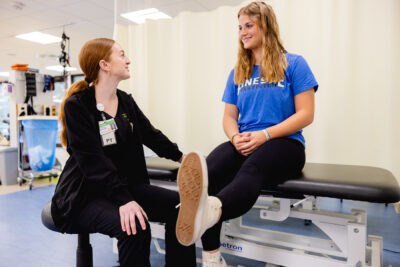 Peds chronic pain patient with Mary Free Bed therapist