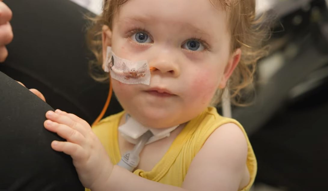 Child patient at MFB Kids Rehab Hospital