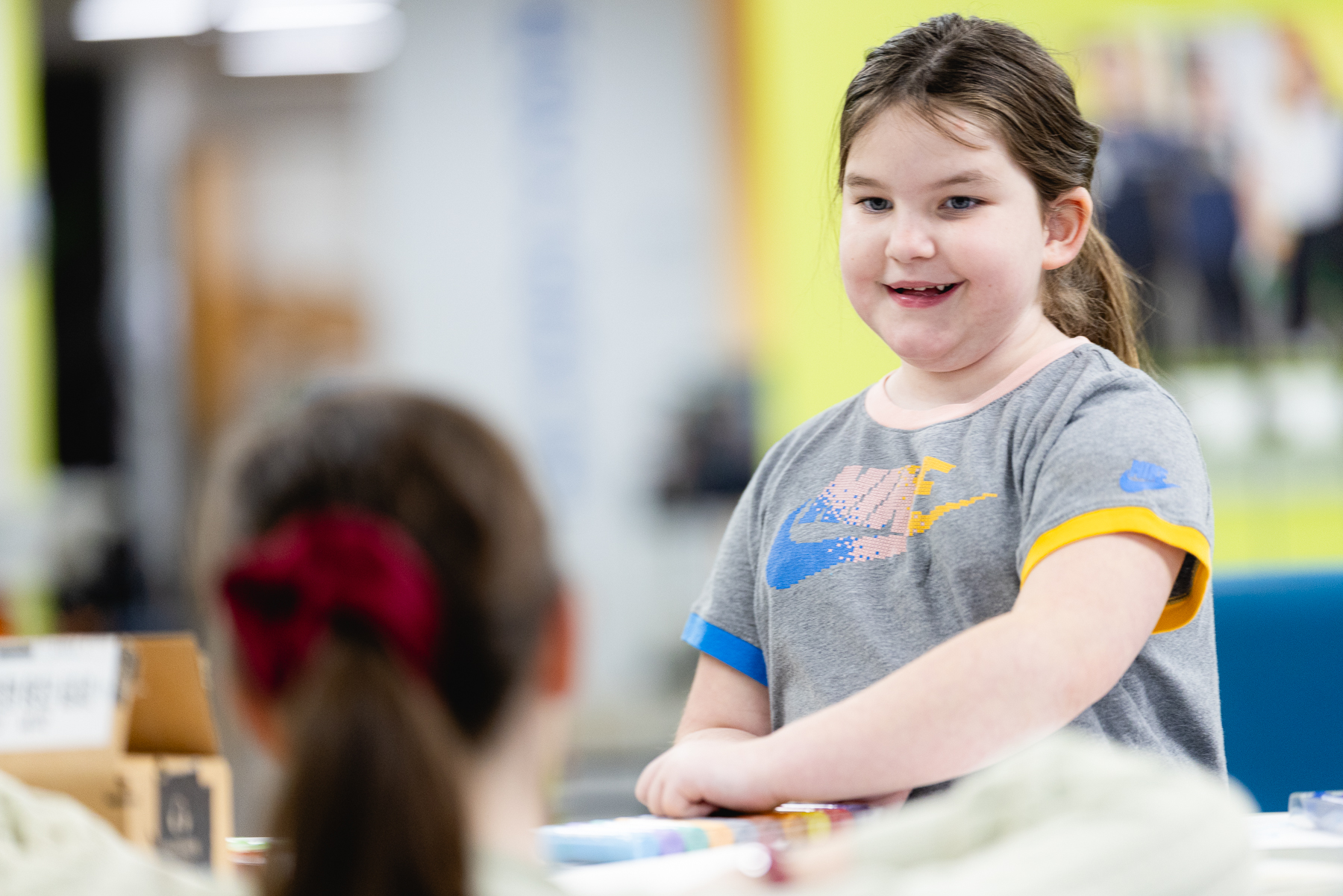 Kids stroke patient with mary free bed therapist