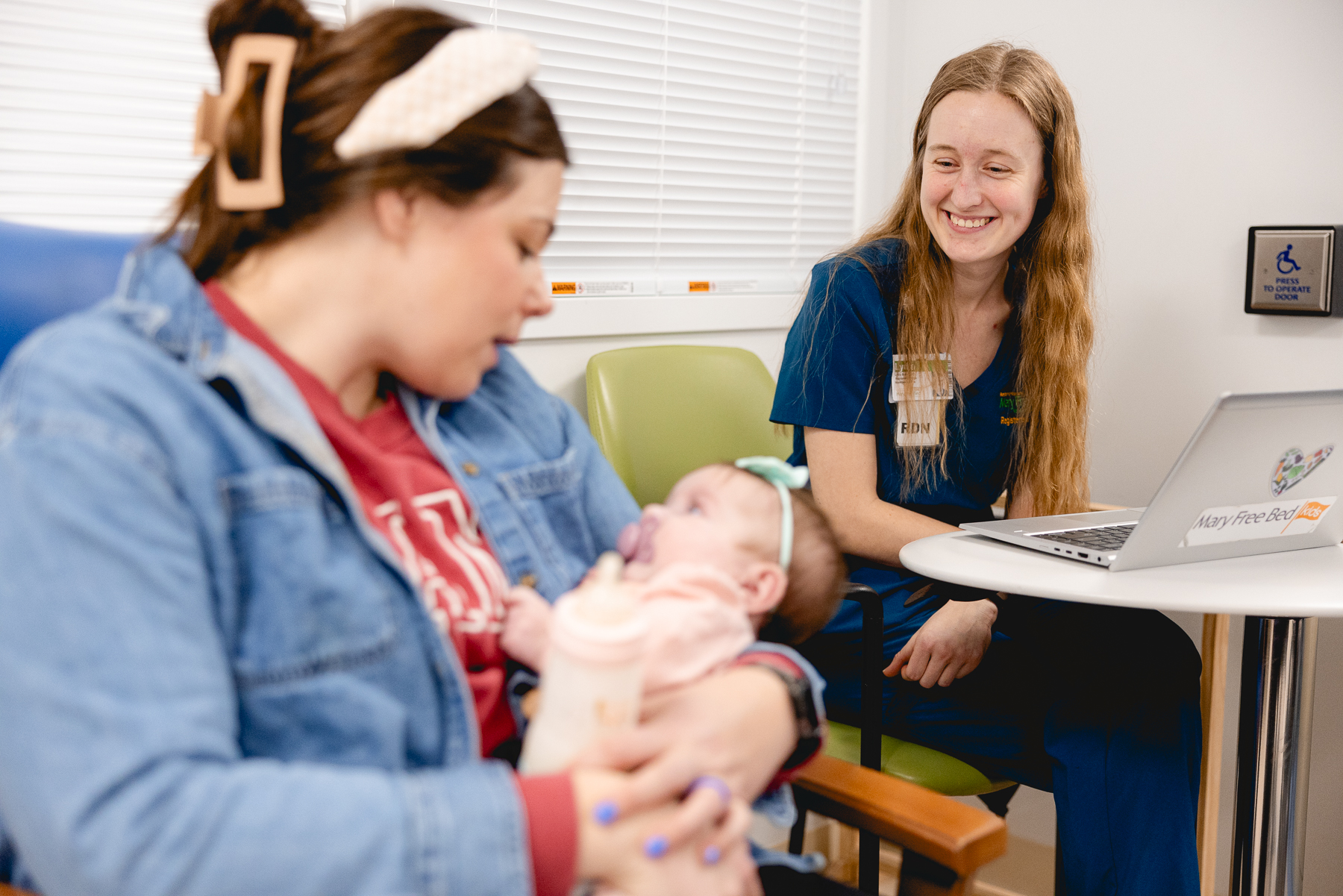 Registered Dietitian with Mary Free Bed Kids patient