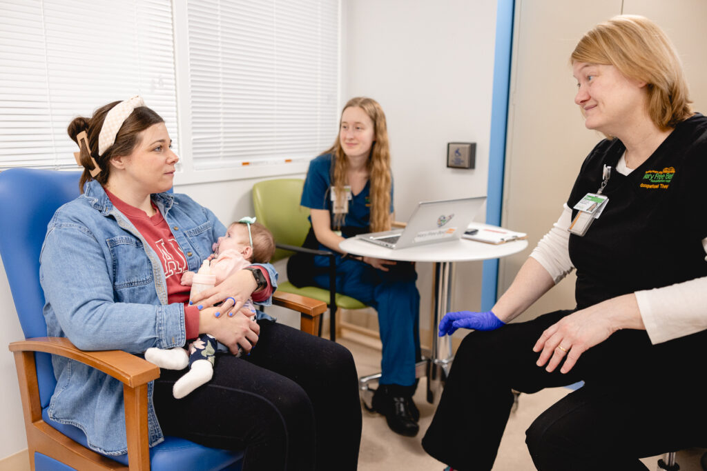 Registered Dietitian with Mary Free Bed Kids patient