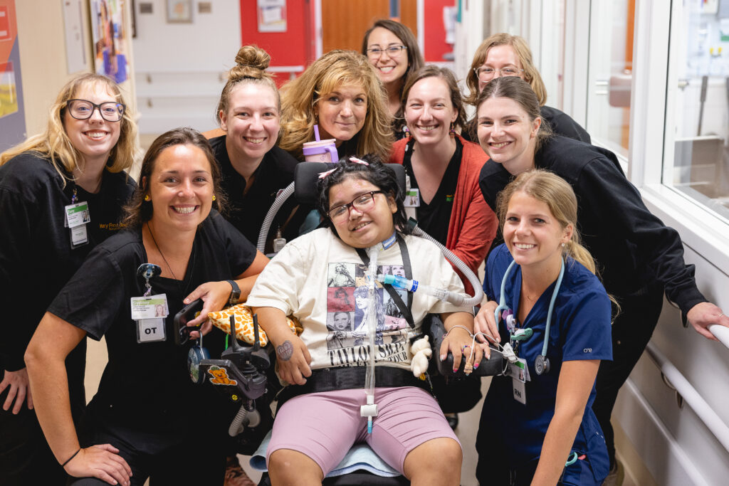 Respiratory Therapy patient graduation