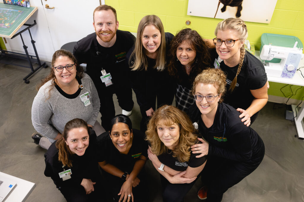 A group photo of recreational therapists
