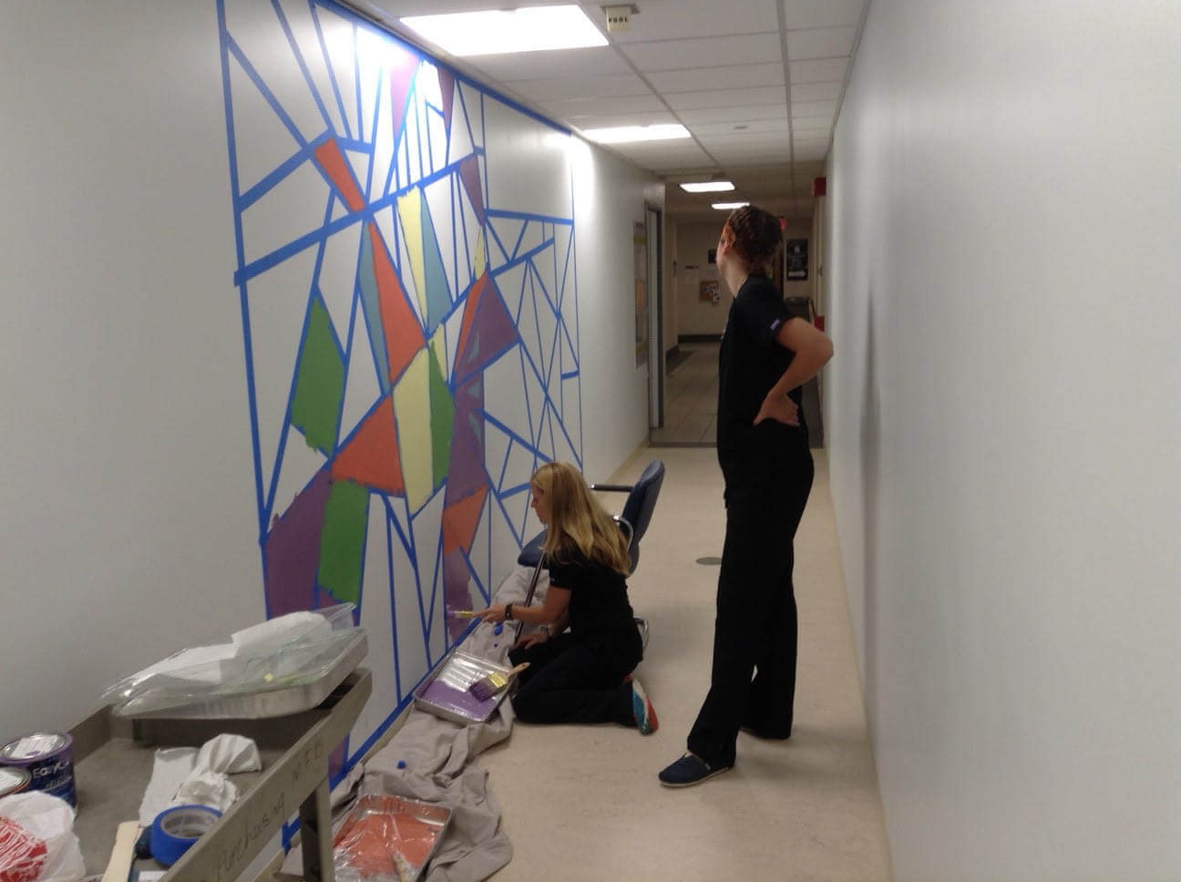 Recreational therapy at Mary Free Bed - Wall mural