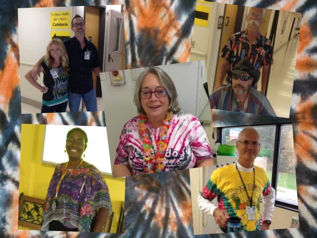 Tie Dye Collage