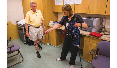 Foot drop rehabilitation at Mary Free Bed