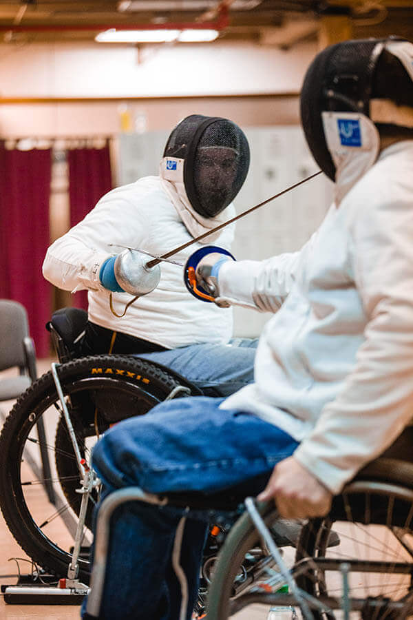 Adaptive Fencing Team Mary Free Bed Rehabilitation Hospital 2