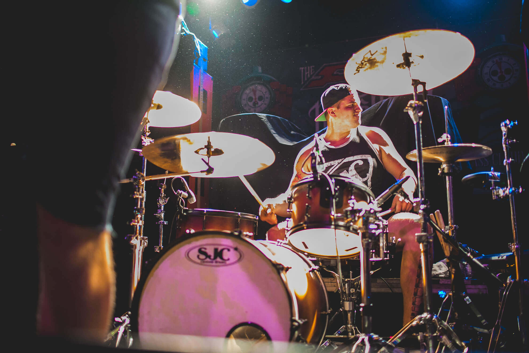 The Ghost Inside Drummer Andrew Tkaczyk Photo By Tony Norkus