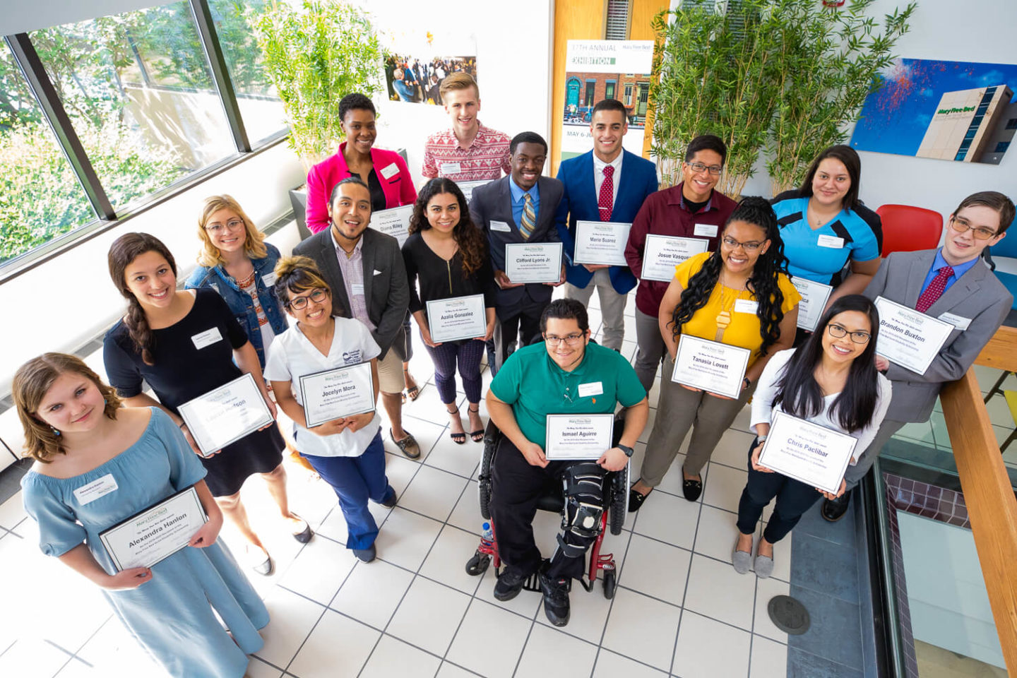 2019 Disability and Minority Scholarship Recipients