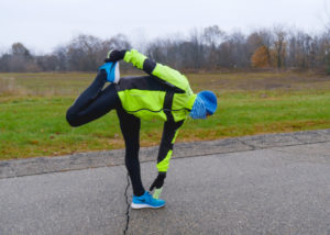 Running in the winter - warm-ups