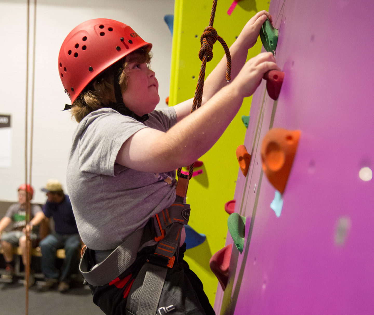 Adaptive Rock and Wall Climbing