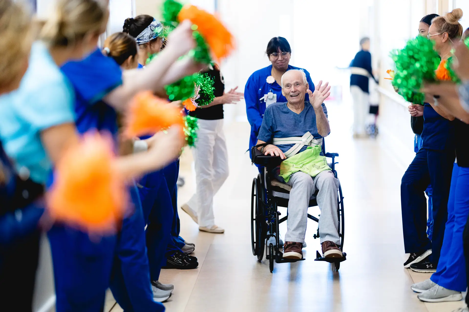 Mary Free Bed Stroke Rehabilitation Patient Graduation