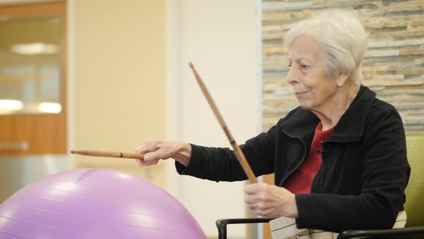 Marian Johnson cardio drumming