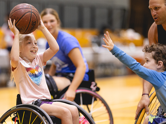 wheelchair basketball