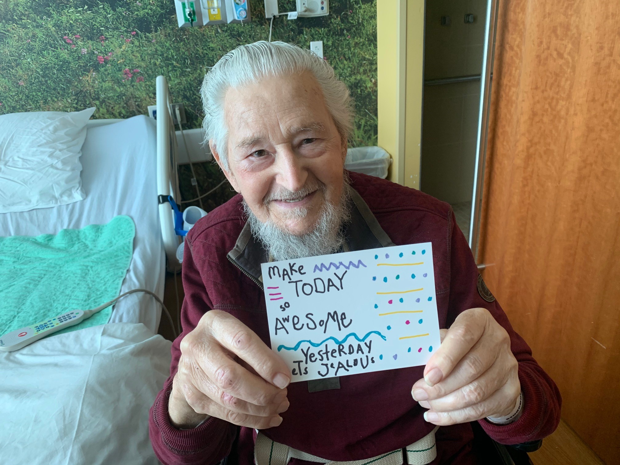 Notes of Hope recipient