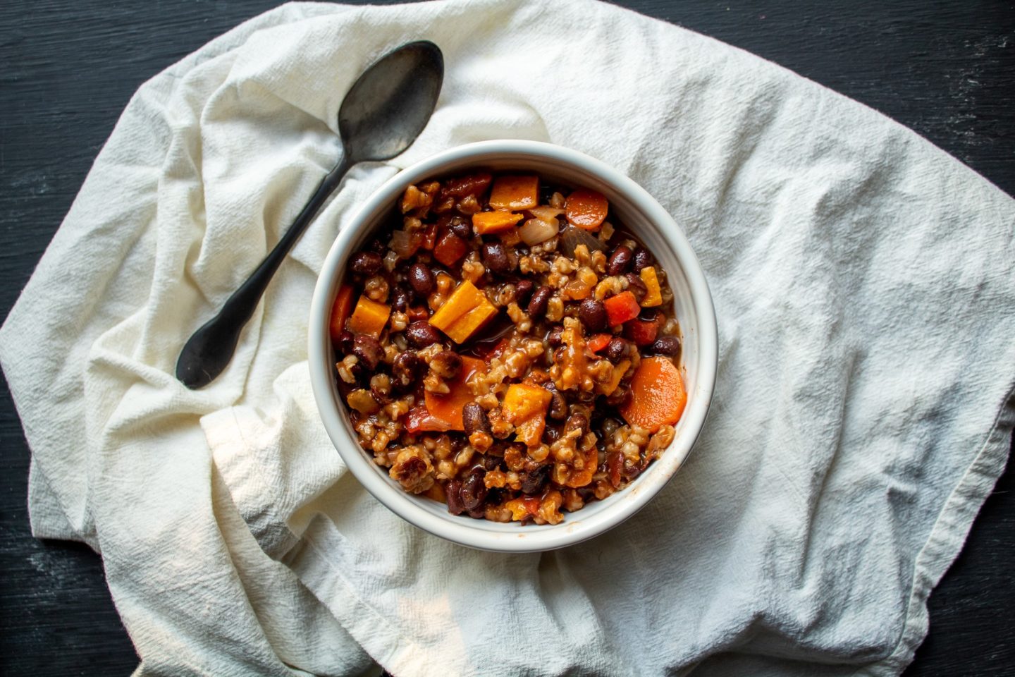 Black Bean and Barley Soup