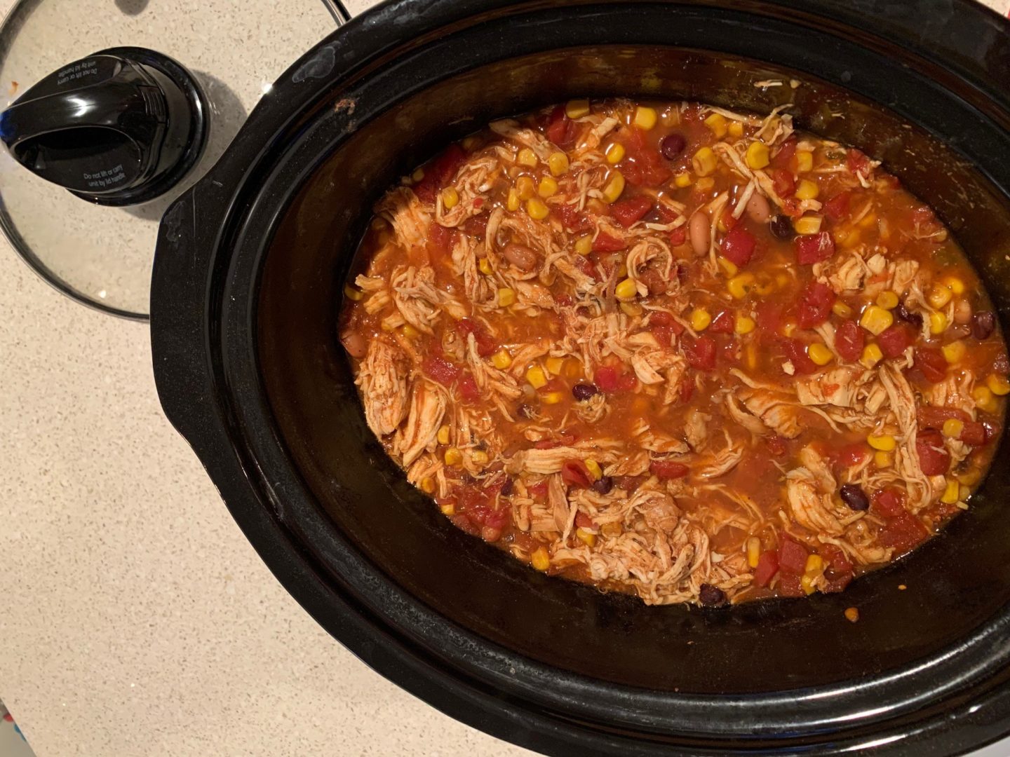 Slow Cooker Chicken Taco Soup