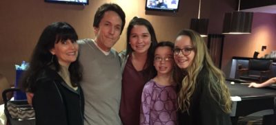 Mitch Albom with Kelly Family