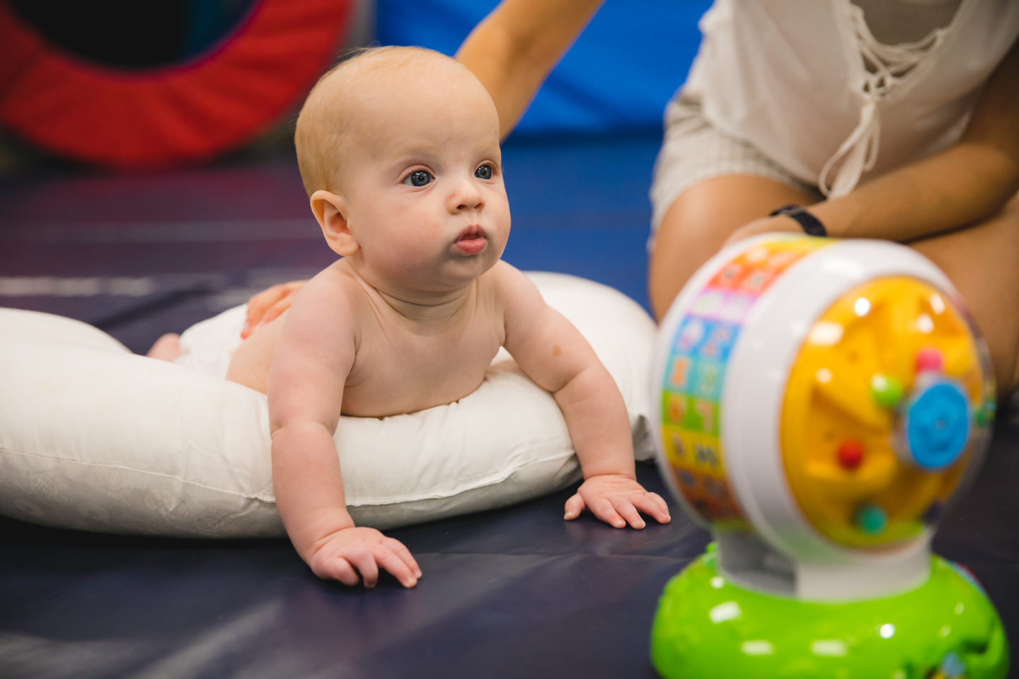 Torticollis and plagiocephaly