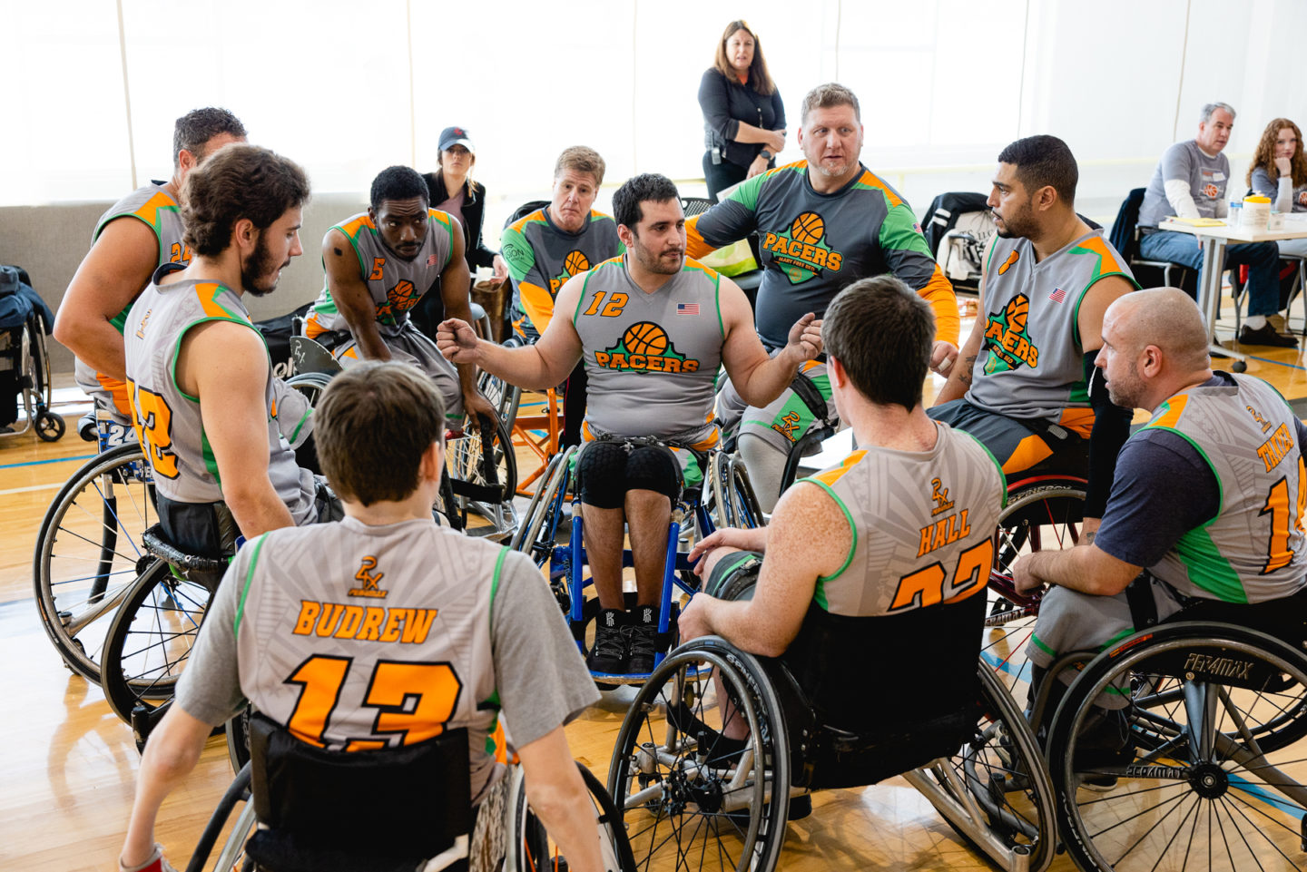 Pacers Wheelchair Basketball Team - 1/2022