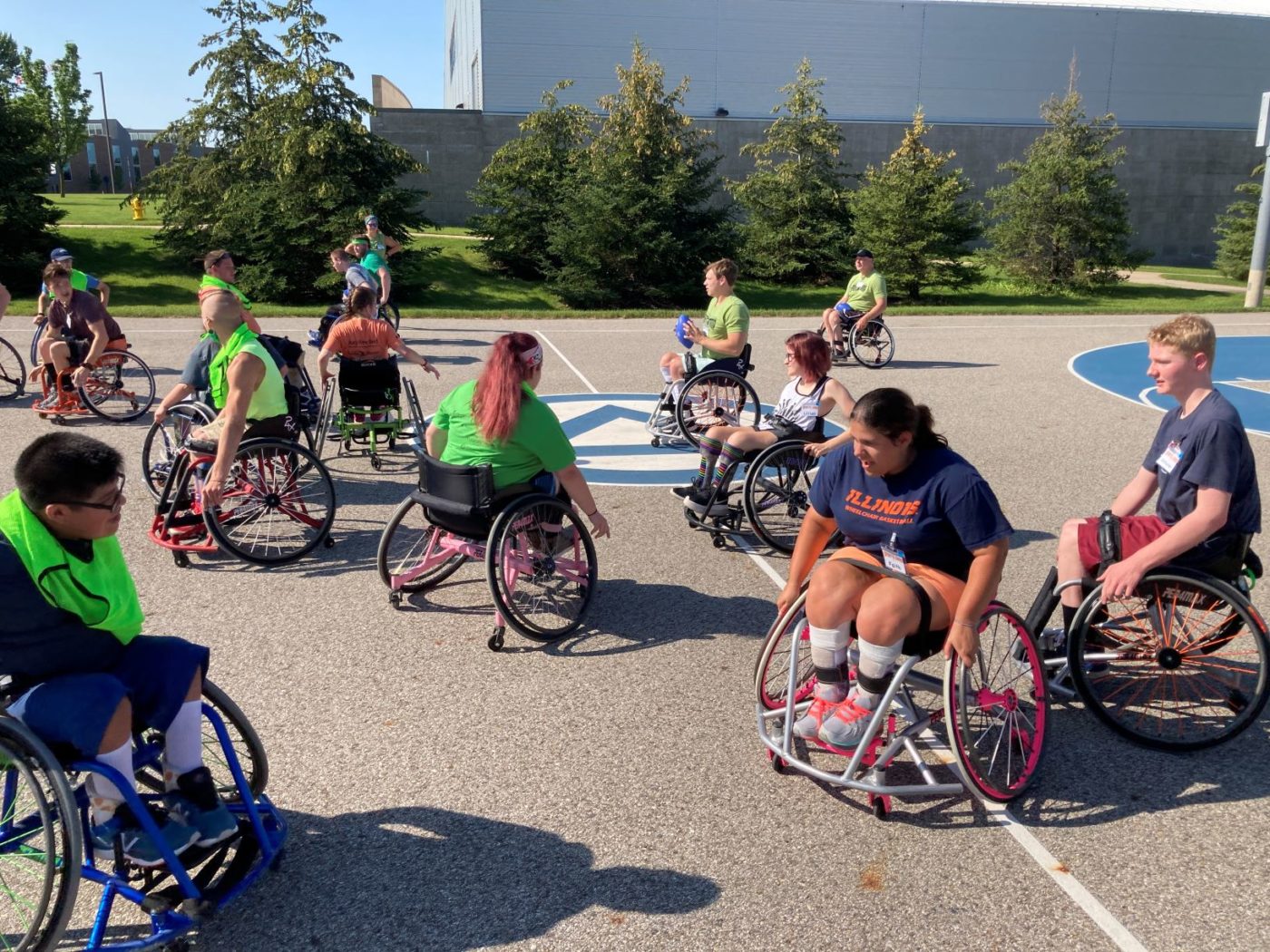 Junior Wheelchair Sports Camp is back in action