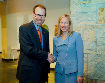 Kent Riddle and Tina Freese-Decker