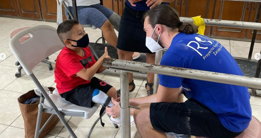 Prosthetics team in Guatemala