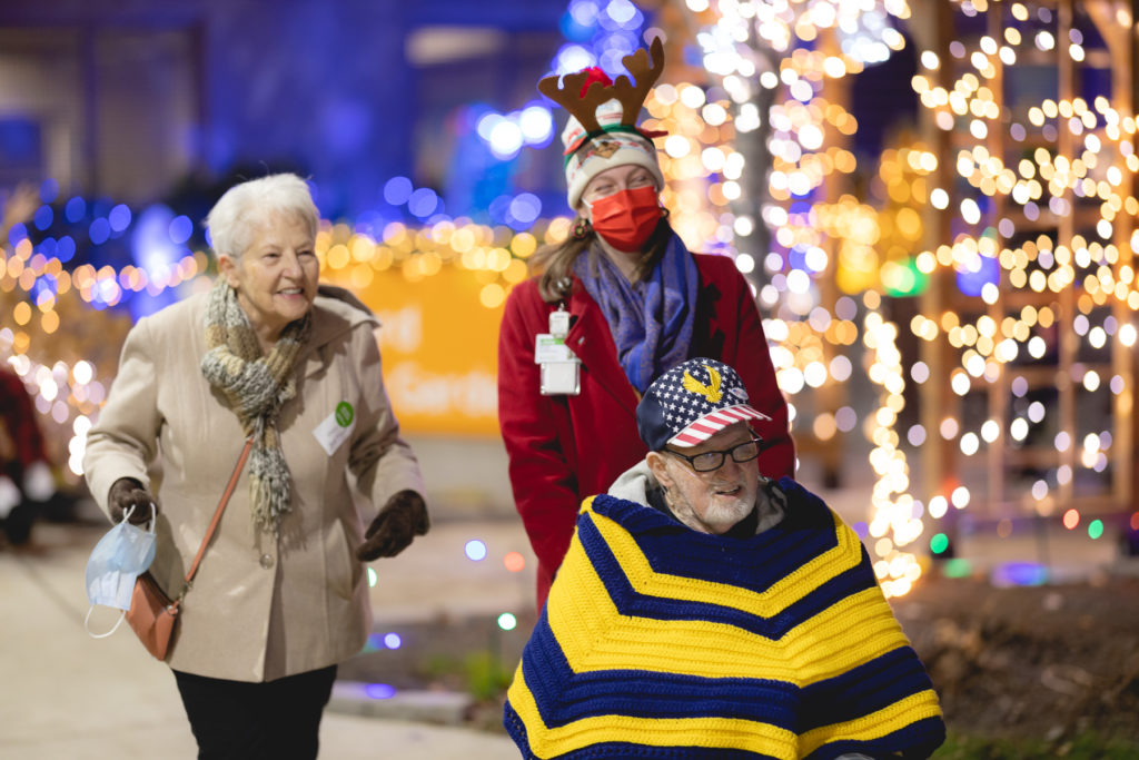 Patients and their loved ones enjoy the Mary Free Bed 4th annual Mary and Brite Event.