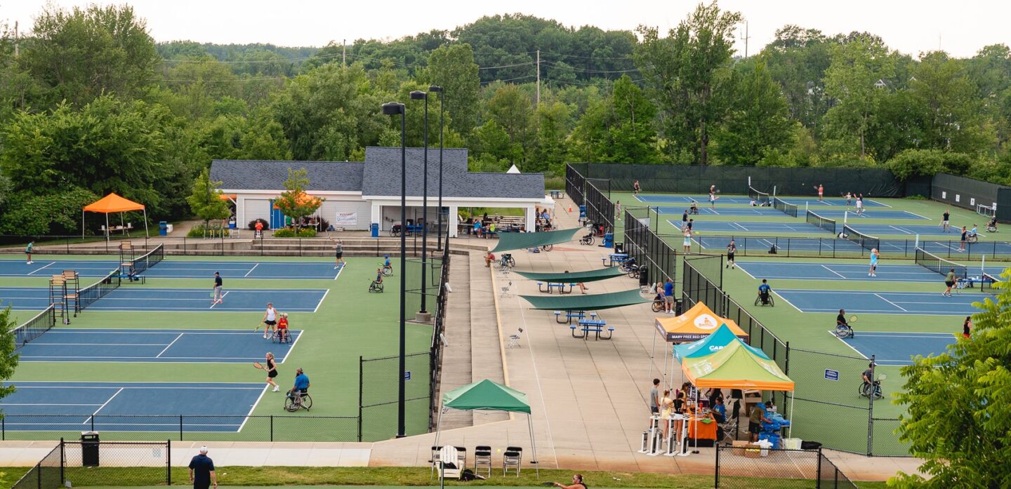 Wheelchair and para-standing tennis tournament