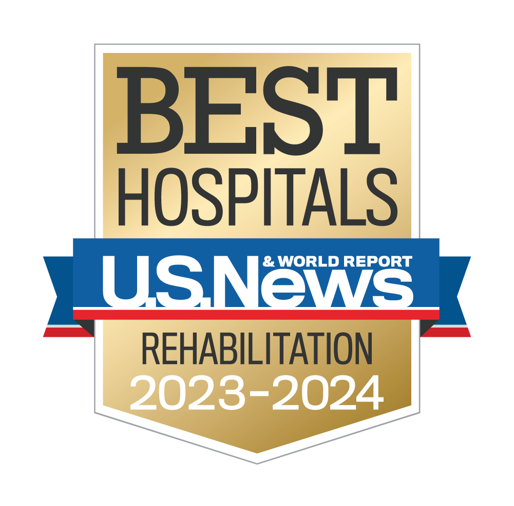 Best Hospitals ranked by U.S. News and World Report for Rehabilitation 2023-2024