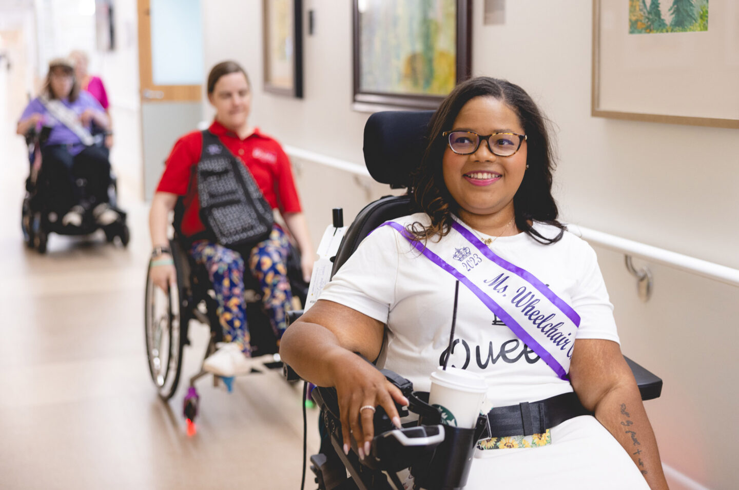 A Winner is Crowned Ms. Wheelchair America During National Competition