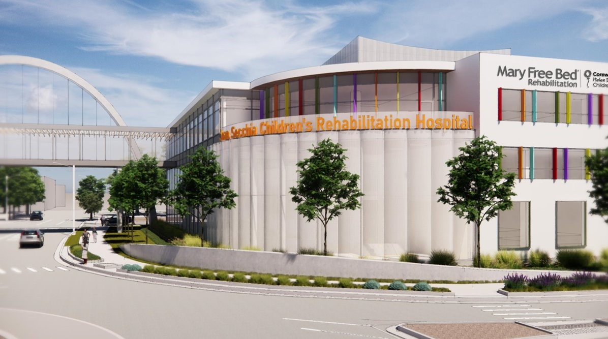 Exterior of New Children's Rehabilitation Hospital