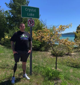 The beat goes on for The Ghost Inside drummer seriously injured in 2015 crash 1 Andrew Tkaczyk, Ghost Inside drummer, in northern Michigan