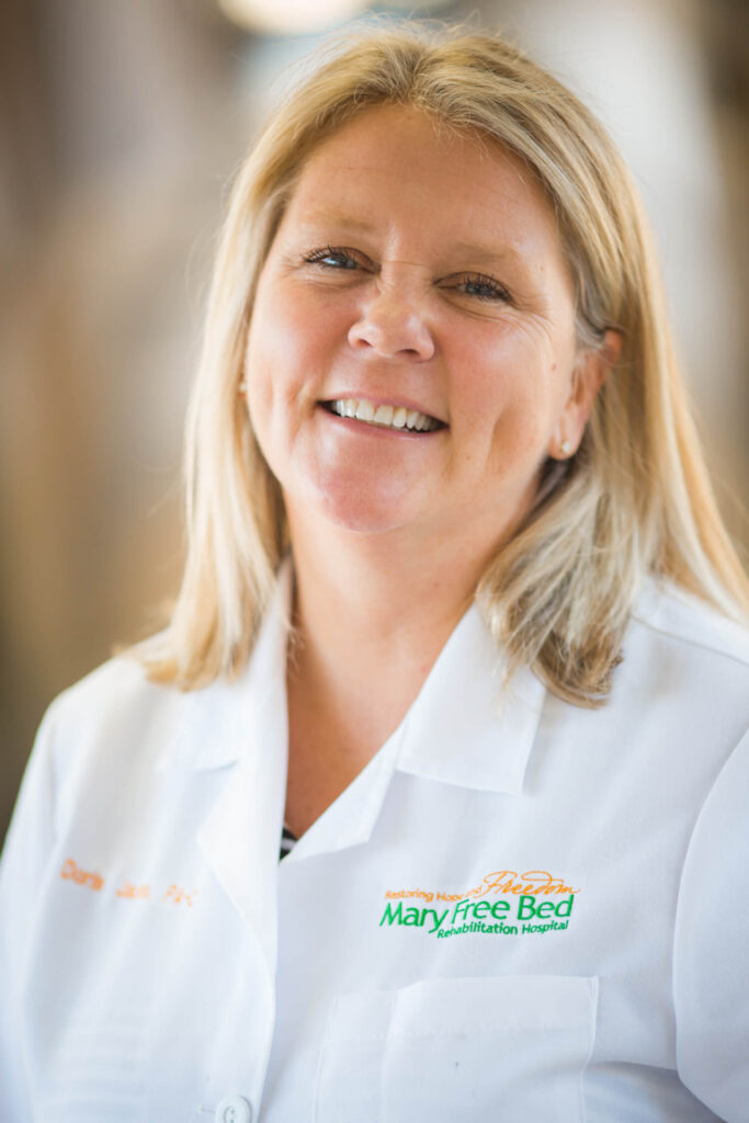 From caregiver to patient: Mary Free Bed physician assistant says experience provided new perspective 15 EI0C5857