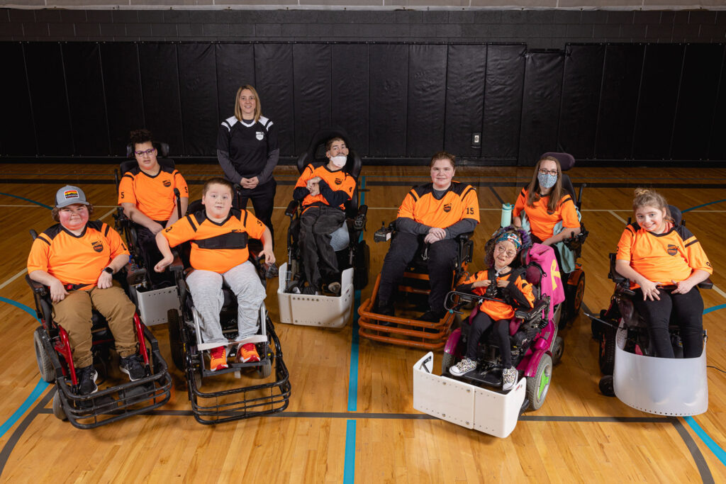 Power Soccer Chair Challenge Kicks into ‘Overdrive’ with Lori’s Voice 27 MFB Overdrive Power Soccer 1