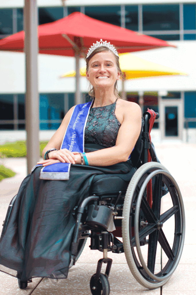 Jamie Spore: 'I am proof that dreams absolutely do come true!' 57 Miss Wheelchair Ad 5