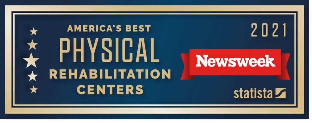 Mary Free Bed once again named a top rehabilitation center by Newsweek 25 Newsweek BPRC2021 Logo Hor rez