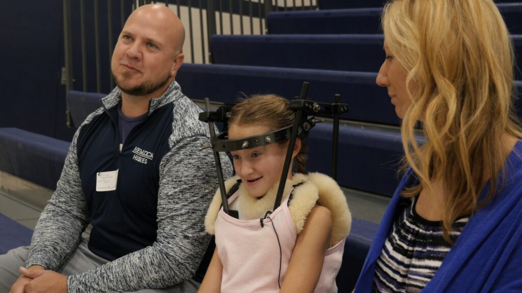 Paige heads back to school after spinal cord injury 24 Patient