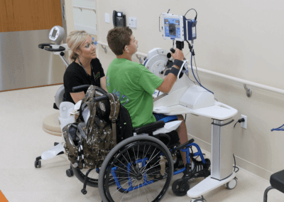 RT300 Arm Cycle at Mary Free Bed Gage and Jennifer e1435347119264