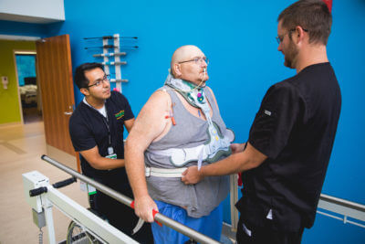Shorty first patient to graduate from Ventilator and Pulmonary Rehabilitation at Mary Free Bed 23 Shorty Monroe Patient Story e1544462087249