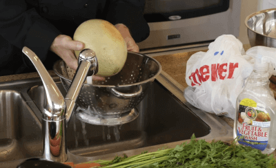 Cancer + Wellness series: Episode 7 – Clean Eating Starts Here 31 Washing fruits and vegetables part of healthy diet after cancer e1442501270505