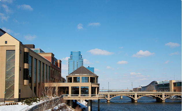 Life in Grand Rapids 1 outpatient mobility therapy pt with erin spruit and patient gina july 2024 3272 2 3