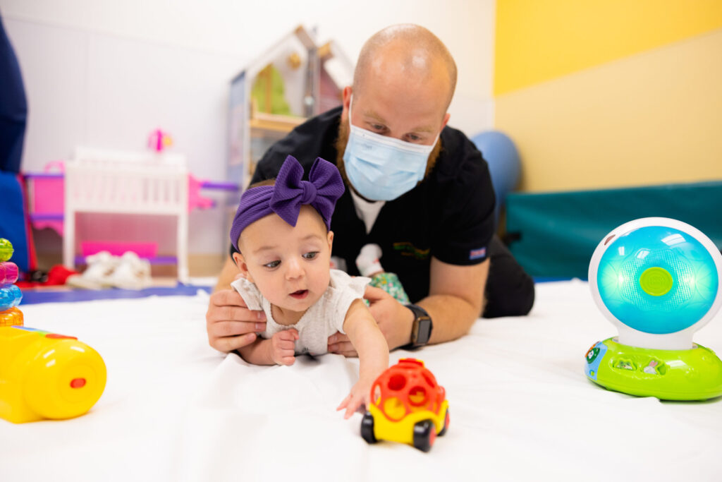 Going the Distance for Baby Rowan 12 rowan bouman outpatient peds early development may 2022 2 scaled 2