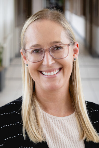 Professional headshot of Dr. Emily Gladstone.