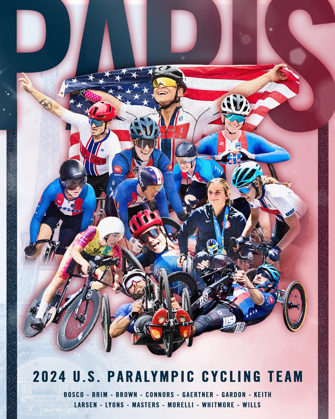 In The Media 16 2024 US Paralympic Cycling Team