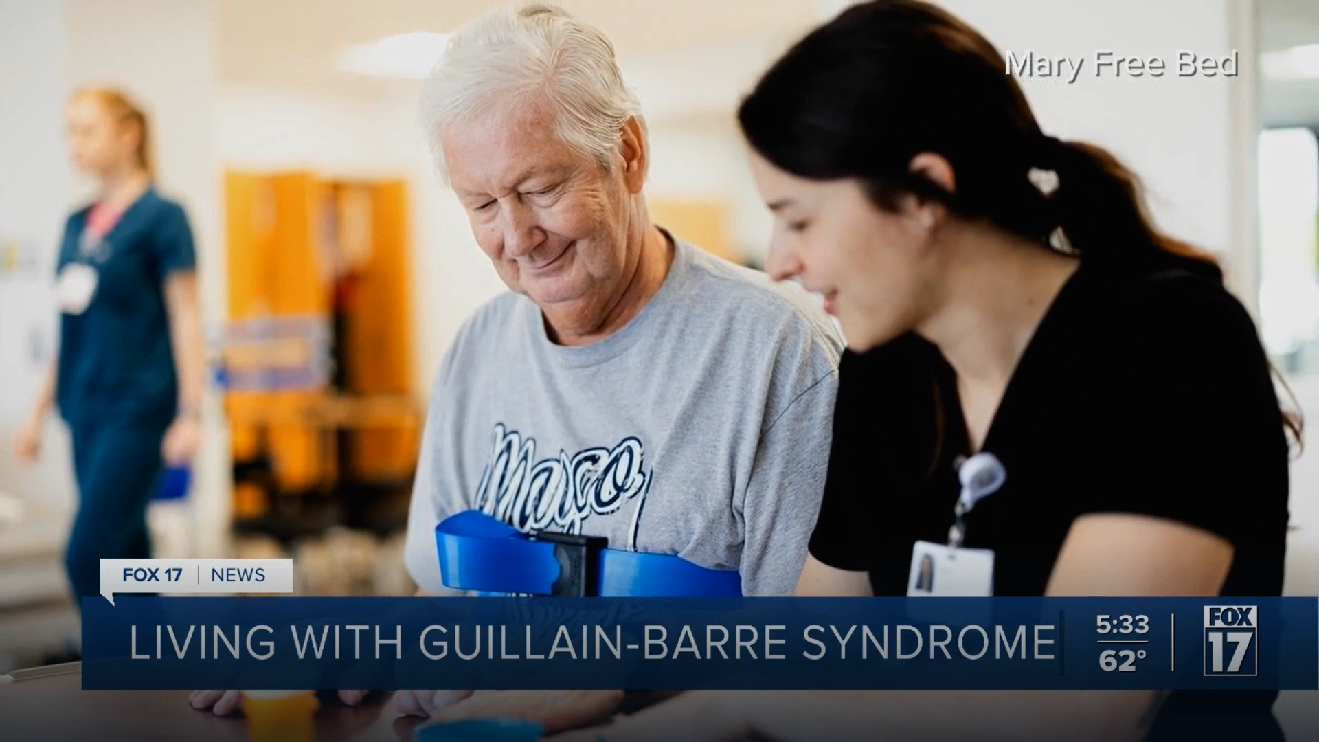 In The Media 76 Media coverage - living with Guillain-Barre Syndrome