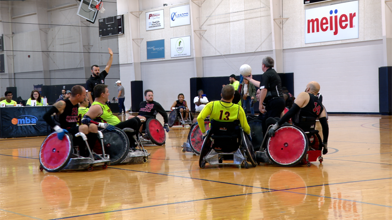 In The Media 14 Wheelchair and adaptive sports rugby.