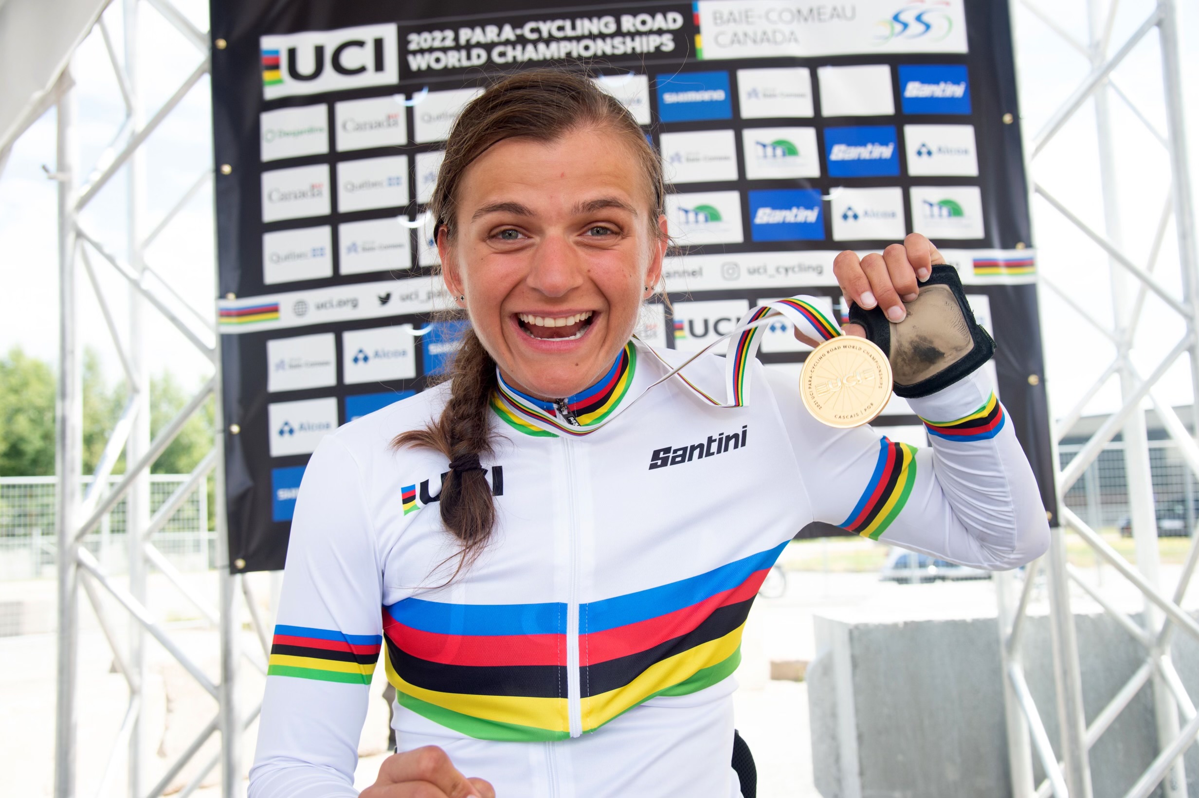 In The Media 28 Kate Brim gold medal world championship 2022.